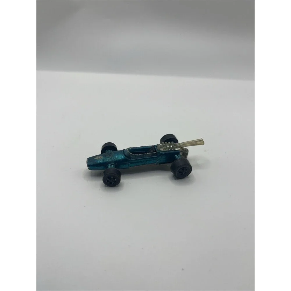 1969 Hot Wheels Redlines Aqua Blue Brabham Repco F1 (f5)